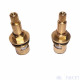 1 pair (hot and cold side)of Brass faucet cartridges for the 2-handle Waterfall Widespread Bathroom Sink Faucet F08